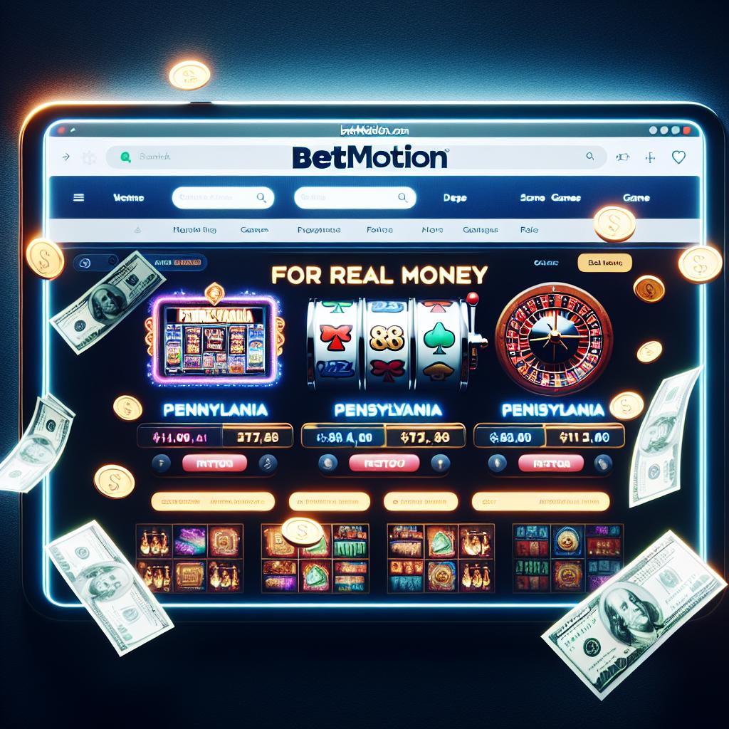Pennsylvania Online Casinos for Real Money at Betmotion